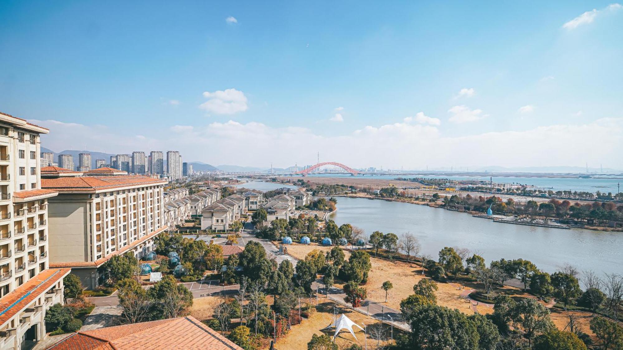 Doubletree By Hilton Ningbo - Chunxiao Hotel Eksteriør billede